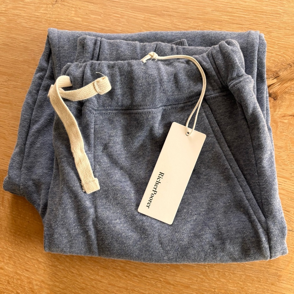 Heathered Blue Jogger Sweatpants